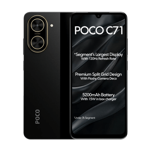 Mobitel Xiaomi Poco C71 4GB 128GB black