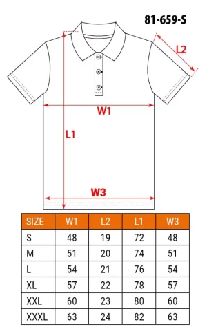 NEO DENIM Polo majica kratkih rukava, crna S-XXXL 81-659 13 1677500760 81 659 s bne twm jpg