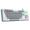 Tastatura gaming RAMPAGE Snug K14 Gray/White Blue