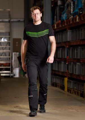 NEO Radne hlače Mix&Match rastezljive s ojačanjima, crne 81-296-3 35 81 296 3 XXL BNE TAK K01