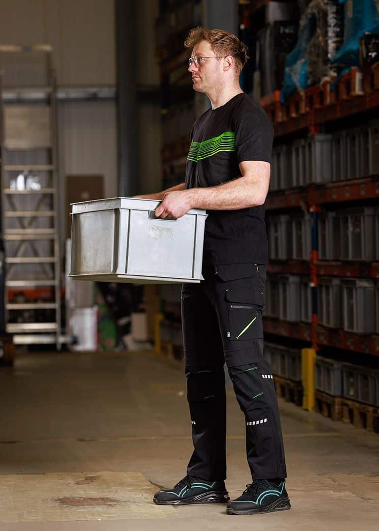 NEO Radne hlače Mix&Match rastezljive s ojačanjima, crne 81-296-3 17 NEO Radne hlače Mix&Match rastezljive s ojačanjima, crne 81-296-3 - Slika 15