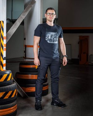 NEO Radne hlače Mix&Match rastezljive, crne 81-298-2 18 81 298 2 S BNE TAK K02