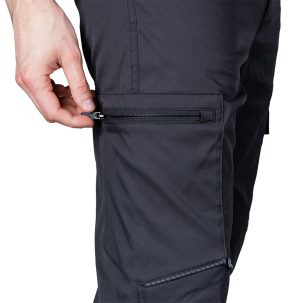 NEO Radne hlače Mix&Match rastezljive, crne 81-298-2 22 81 298 2 S BNE TD2 K05 pl 1