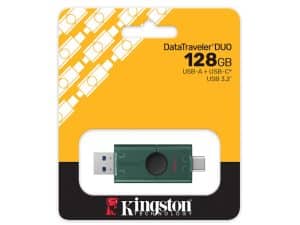 Kingston DataTraveler Duo 128G DataTraveler Duo 3.2 Gen 1 Dual USB AC 3