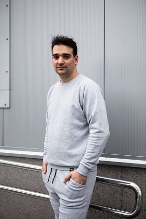 Majica COMFORT melanž siva S-XXXL NEO 81-650 21 Majica COMFORT melanz siva S XXXL NEO 81 650 9