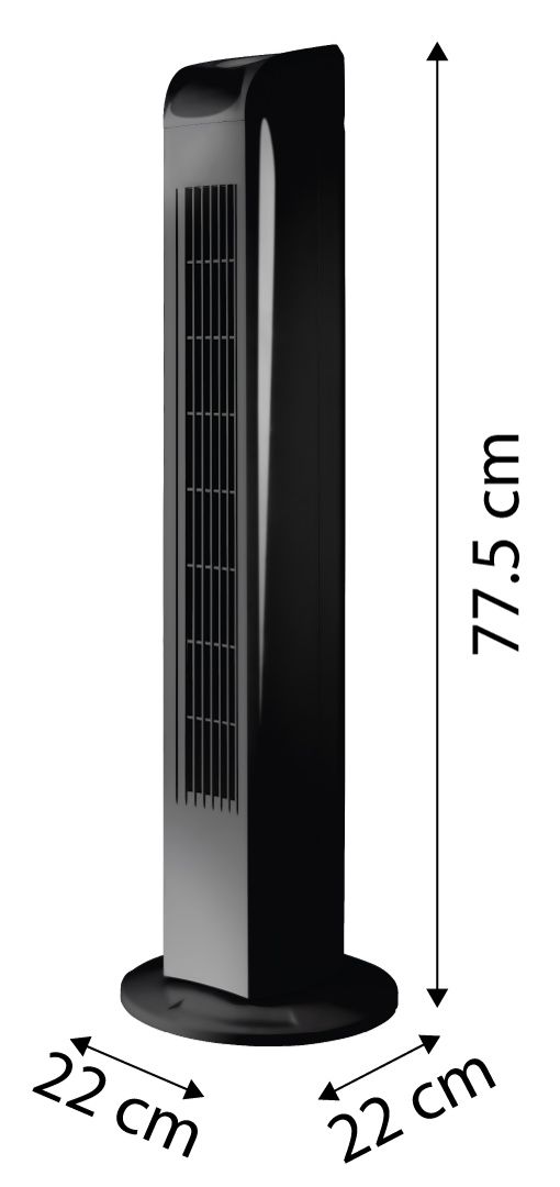 NEO Stupni ventilator crni 50W 90-012 5 NEO Stupni ventilator crni 50W 90-012 - Slika 3