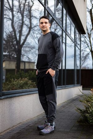 Trenirka COMFORT crno siva S XXXL NEO 81 283 7