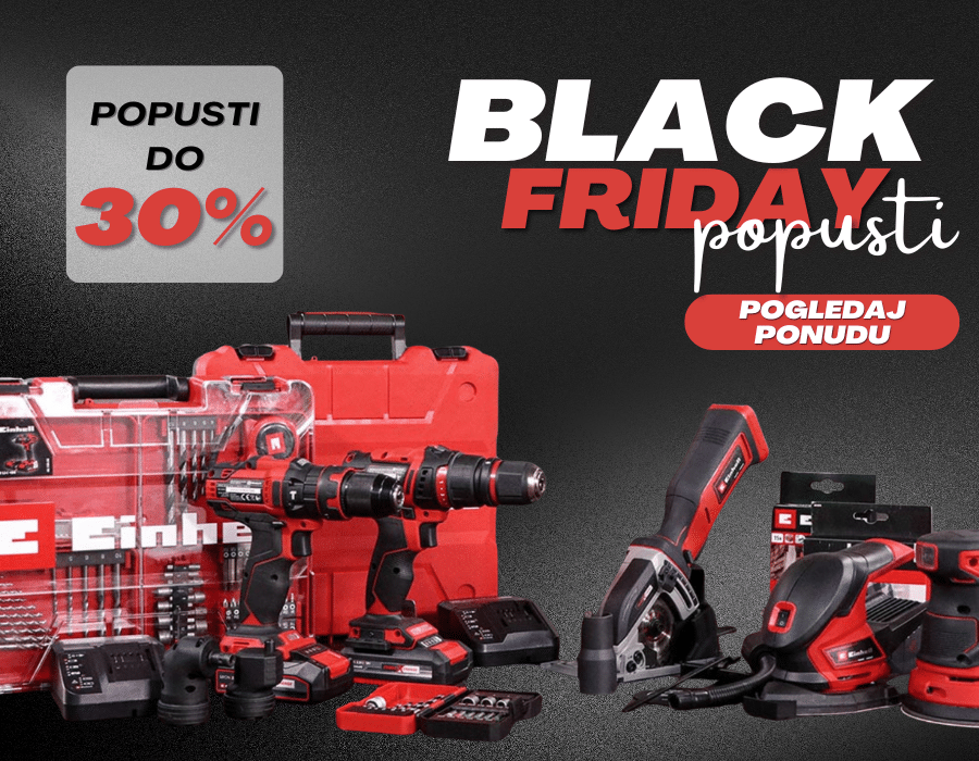 Einhell Black Week Akcija 40%