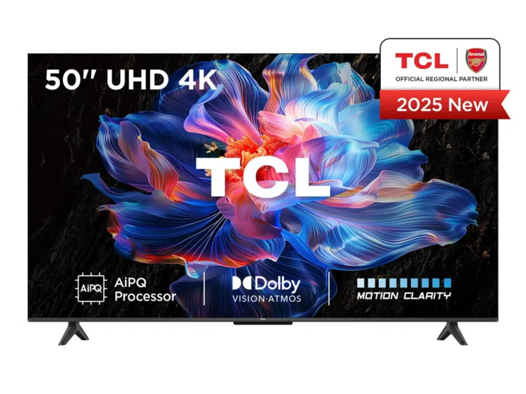 TCL televizor 50" V6C 4K Google TV 4 TCL 50"V6C 4K TV Google OSHDR10 HVA Panel Motion ClarityDolby Audio; AiPQ Processor;