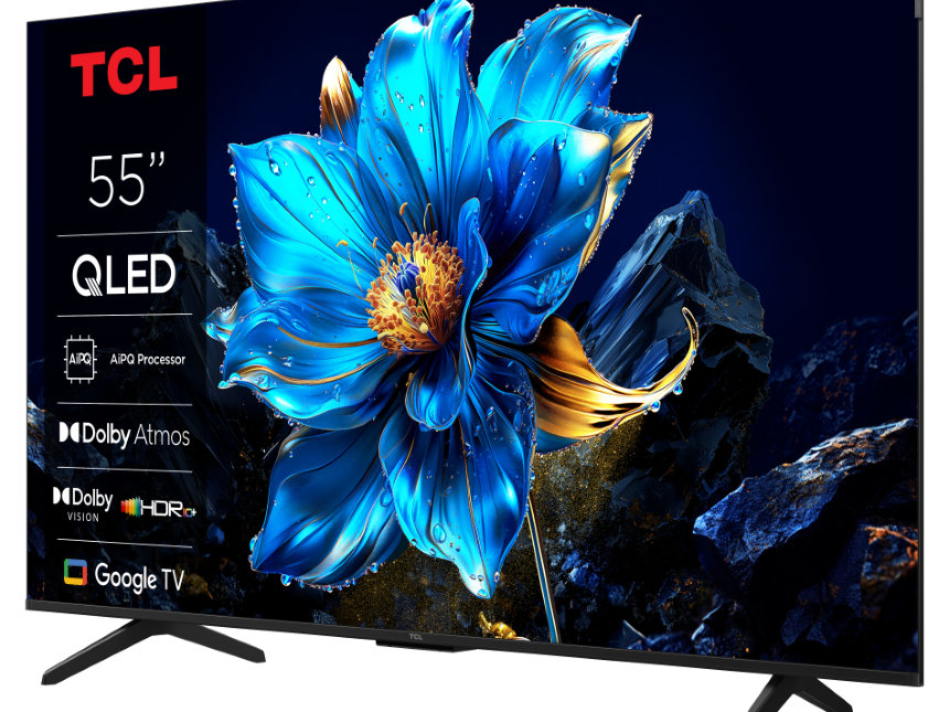 TCL televizor 55" P8K 4K QLED TV 55P8K 3 TCL 55"P8K 4K QLED TV 144HzGoogle TV; Motion Clarity Pro;Game Master; Onkyo 2.1;