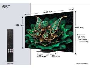 TCL 65C7K 4K QD Mini LED TV144Hz Google TV Game MasterAudio BANG OLUFSEN HDR Premium 1