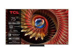 TCL 75"C8K 4K QD-Mini LED TV144Hz Google TV; ZeroBorder;Audio BANG & OLUFSEN; HDR Premium 5000;