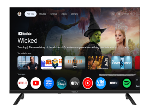 Alternative view of TESLA TV 32E655BHS HD Google Powered by Google TV 2x10W Box Speakers