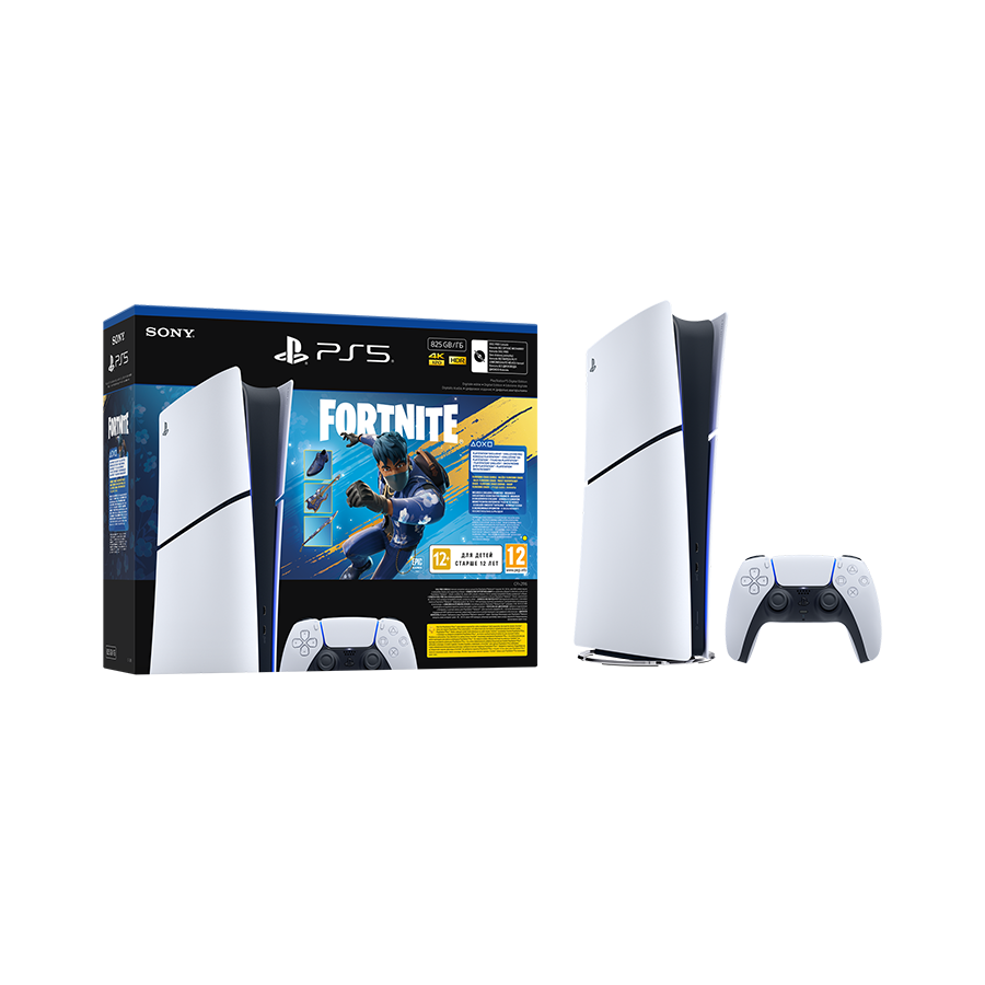PlayStation 5 Slim Digital edition E chassis + Fortnite 4 PlayStation 5 Slim Digital edition E chassis + Fortnite - Slika 2