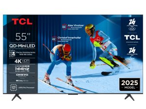TCL 55C6K 4K QD Mini LED TV144Hz Google TV Game MasterDolby Atmos Onkyo 2.1 HDR Premium 4
