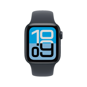 Alternative view of Apple Watch SE 3 40mm Aluminum Case with Midnight Sport