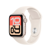 Apple Watch SE 3 40mm Aluminum Case with Starlight Sport Band – S/M - MEH34