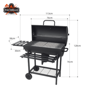 PAVGRILLS Master roštilj na ugalj 9 KY740A 1 2