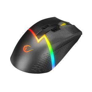 Mis gaming RAMPAGE DROP M3 V2 24000 DPI 3311 Sensor Black RGB Rechargeable Wireless 80 Million Huano Switch Gaming Mouse 42561 6