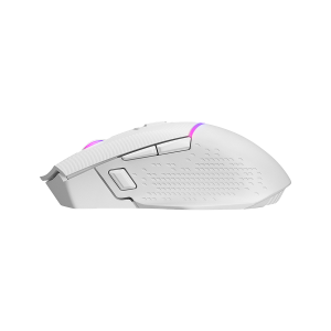 Mis gaming RAMPAGE DROP M3 V2 24000 DPI 3311 Sensor White RGB Rechargeable Wireless 80 Million Huano Switch Gaming Mouse 42562 4
