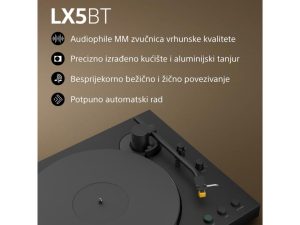 Sony Gramofon PSLX5BTBT povezivanje kvalitet zvuka jednostavno koristenje 2