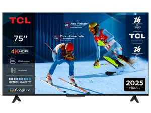 Alternative view of TCL televizor 75" V6C 4K TV Google