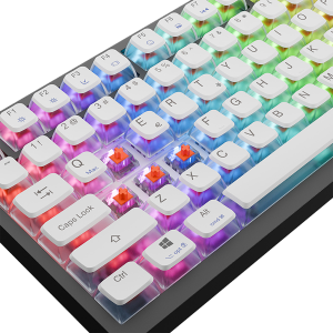 Tastatura gaming RAMPAGE ZENITH PRO Black Hot Swap 8000 Hz Gasket Magnetic RGB Rapid Trigger Gateron Switch US Layout English Dye Sub PBT 42761 3