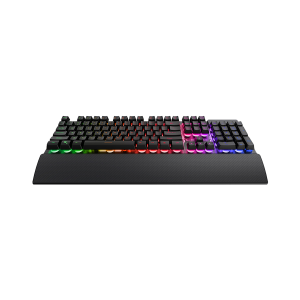 Tastatura mis gaming RAMPAGE KM RX7 FORTUNA V2 Rainbow Backlit USB Black Gaming Combo US Layout English Gaming Keyboard 12800 dpi Mouse 42577 2