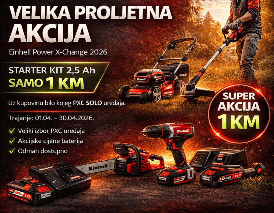 Einhell akcija