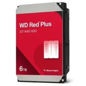 Hard disk WD HDD 6TB Red Plus 5400RPM 256MB