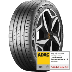 Guma G225/50R17 98Y XL FR PREMIUMCONTACT 7 CONTINENTAL EVc