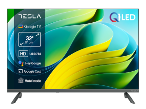 TESLA TV QLED Q32E665GHS HD Powered by Google TV