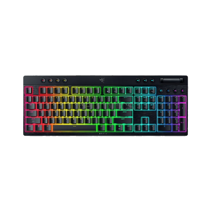 Auto Draft 151 Tastatura Razer BlackWidow V4 Low-profile HyperSpeed - Wireless Low-Profile Mechanical Gaming Green Clicky Switch US FRM RZ03-05270100-R3M1
