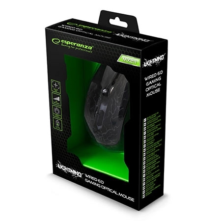 Miš ESPERANZA GAMING LIGHTNING 6D MX211, 2400dpi, - Slika 20