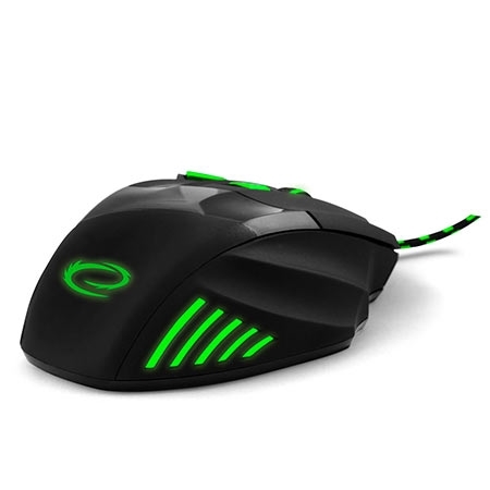 Miš ESPERANZA GAMING WOLF 7D MX201, green, 2400dpi, - Slika 15