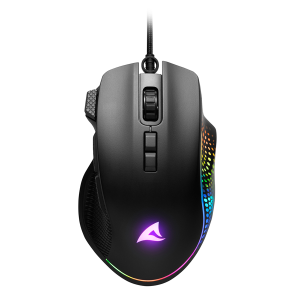 Miš SHARKOON gaming SHARK Force 3 black OPT U