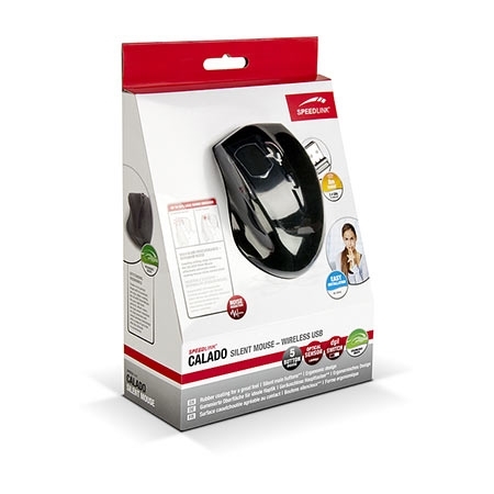 Miš SPEEDLINK CALADO Silent Mouse Wireless ubber-black, - Slika 10