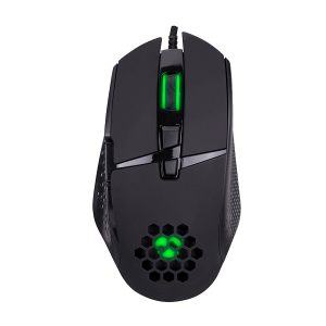 Miš gaming Everest RAGE-X1 Usb Black Led Illuminated 6400dpi 8 Buttons Programable Gaming Mouse with top holes design