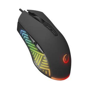 Miš gaming RAMPAGE SMX-G68 SPEAR Full RGB 7200DPI Black 7D Macro Gaming Mouse