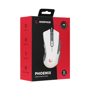 Miš gaming RAMPAGE SMX-R22 PhoenIX V2 White 7 key RGB - Slika 15