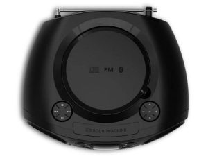 Alternative view of Philips TAZ2000 CD SoundmachinCD; CD-R; CD-RW; FM Antena;BT; USB; izlazna snaga (RMS) 3WX2; crna
