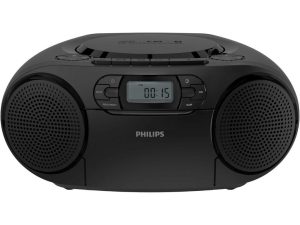 Alternative view of Philips TAZ2200 CD SoundmachinCD; CD-R; CD-RW; FM Antena;BT; USB; KASETEFON; (RMS) 3WX2; crna