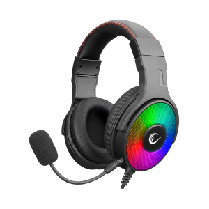 Slušalice sa mikrofonom gaming RAMPAGE R46 HOSTAGE black