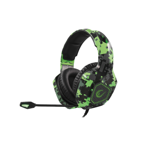 Slušalice sa mikrofonom gaming RAMPAGE RM-K8 CRAFTING camo