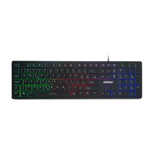 Tastatura Everest KB-840 Black Color Backlit USB