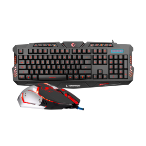 Tastatura + miš gaming RAMPAGE KM-R77 black