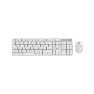 Tastatura + miš wireless GEMBIRD KBS-WMS-01-W