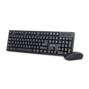 Tastatura + miš wireless GEMBIRD KBS-WMS-01-W, Silent