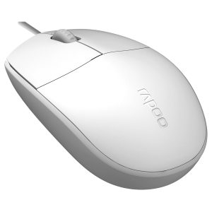 Miš RAPOO N100.WHITE Wired Mouse