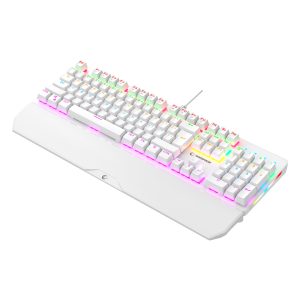 Tastatura gaming RAMPAGE KB-R86 UMBRA White USB Rainbow - Slika 5